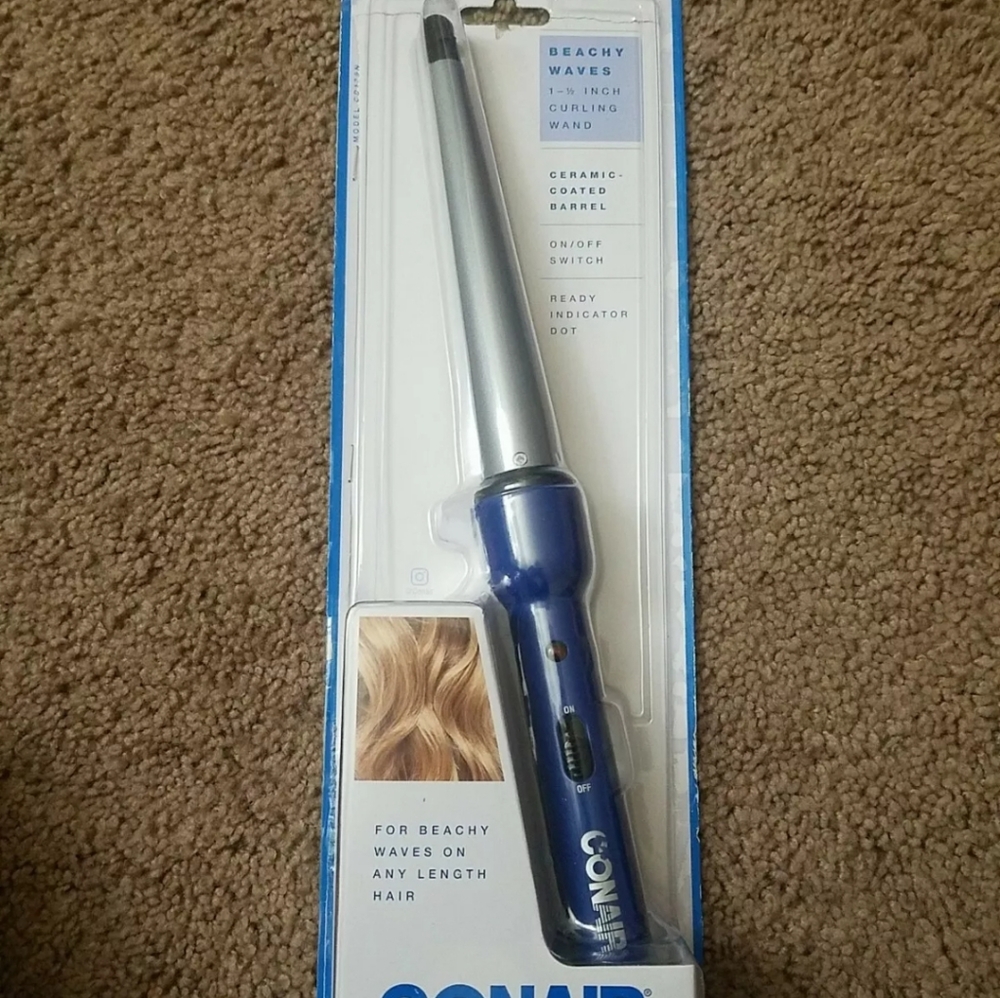Conair Ceramic Curling Wand 1 - 1.5 inch Barrel